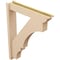 Ekena Millwork 6-in W x 32-in D x 40-in H Balboa Trad Rough Cedar Woodgrain TimberThane Outlooker, Primed Tan OUTUR060X32X40BOA04RCPR - alternate 3
